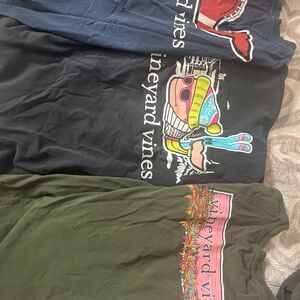 Vineyard Vines Kids' Short-Sleeve Graphic Tees - Navy, Black, Olive